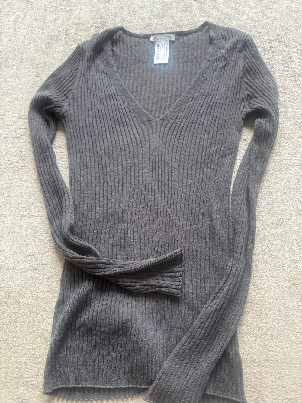 ZARA 100% wool knitted top